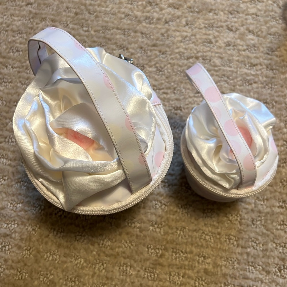 American Girl Bitty Baby girl & doll matching purses